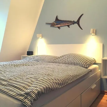 Ferienwohnung Himmel & Meer Maritim Gestaltete Und Ruhige Fewo In Kuhlungsborn-west - Ideal Fur 2 Peronen Ostseebad Kühlungsborn